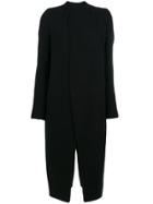 Rick Owens Hooded Coat - Black
