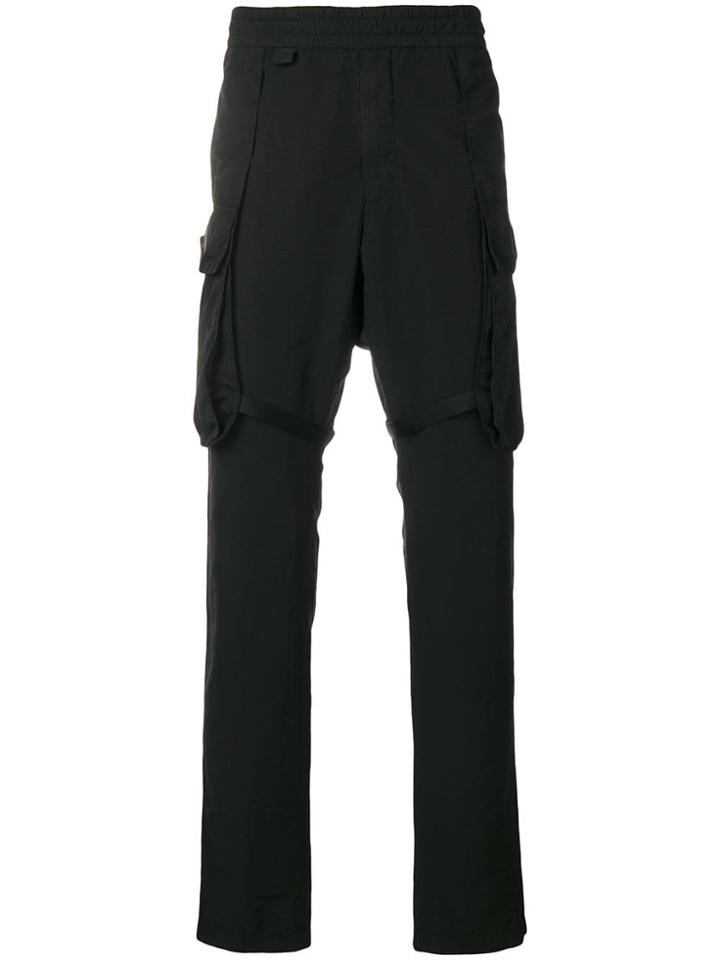 Alyx Cargo Pocket Track Trousers - Black