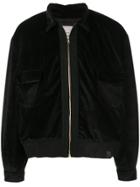 Nasaseasons Velvet Bomber Jacket - Black