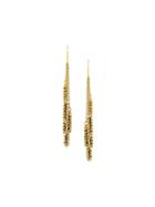Aurelie Bidermann Multi Wheat Earrings - Metallic