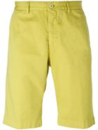 Etro Chino Shorts, Men's, Size: 48, Yellow/orange, Cotton/spandex/elastane