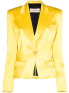 Alexandre Vauthier Single-breasted Blazer - Yellow
