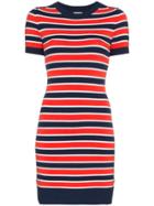 Joostricot Marine Stripe Short Sleeve Dress - Blue