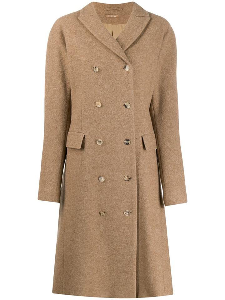 Nehera Long Beige Coat - Brown