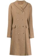 Nehera Long Beige Coat - Brown