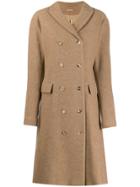 Nehera Long Beige Coat - Brown