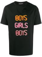 Neil Barrett Boys Girls Boys Print T-shirt - Black