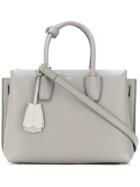 Mcm Small Milla Tote - Grey