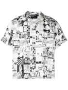 Enfants Riches Déprimés Comic Printed Shirt - Black