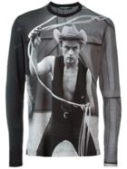 Dolce & Gabbana James Dean Print Top - Black