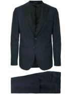 Tonello Classic Slim-fit Dinner Suit - Blue
