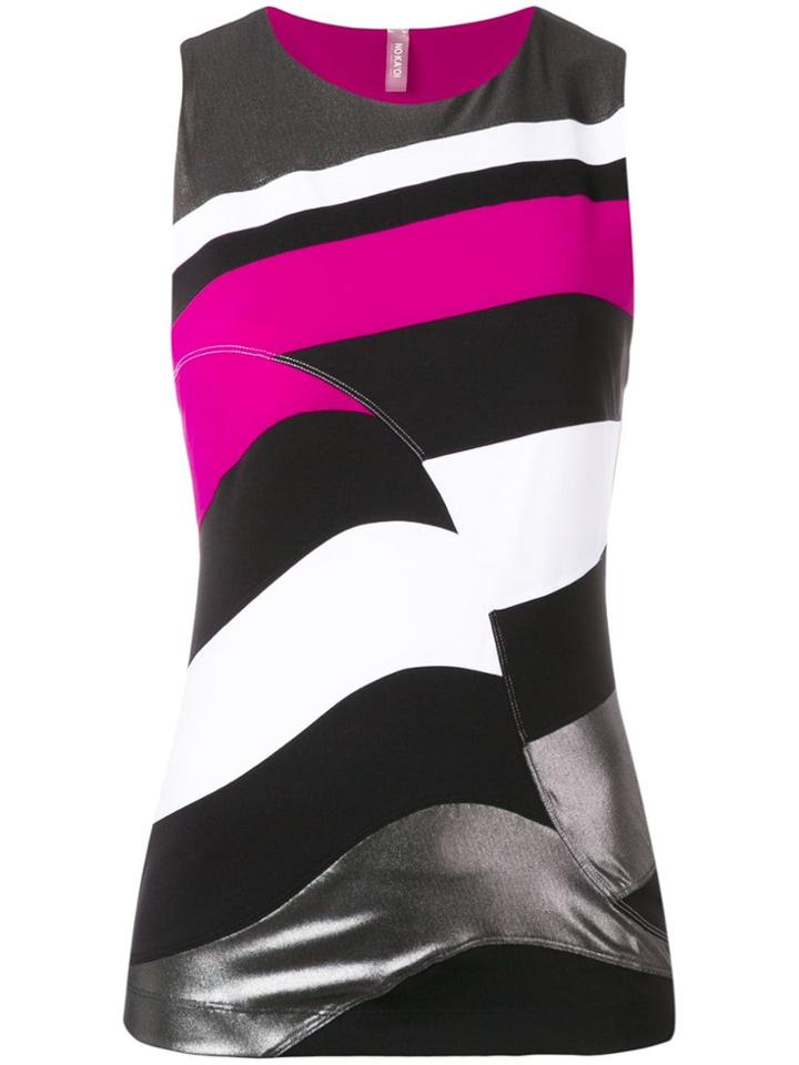 No Ka' Oi Striped Tank Top - Black