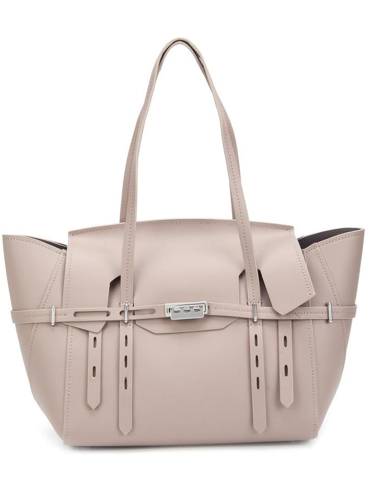 Zac Zac Posen Strap Detail Shopper, Women's, Nude/neutrals
