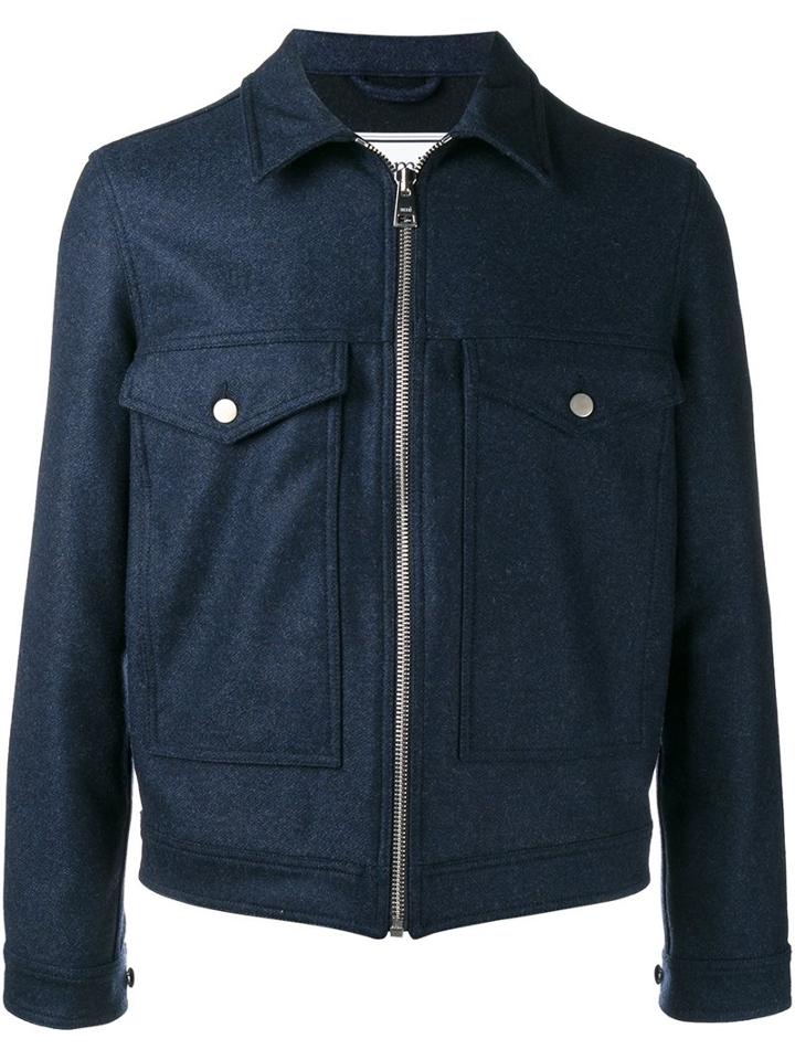 Ami Alexandre Mattiussi Zip-up Jacket