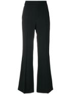 Chloé High-rise Flared Trousers - Black