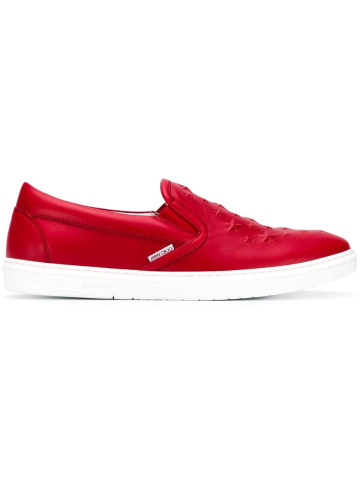 Jimmy Choo Grove Sneakers - Red