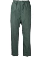Sofie D'hoore - Piano Cropped Trousers - Women - Cotton - 38, Green, Cotton
