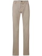 Jacob Cohen Straight Leg Chinos - Grey