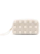 Shrimps Pearl Clutch - White