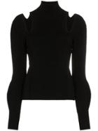 Chloé Slashed Shoulders Merino Wool Turtleneck - Unavailable