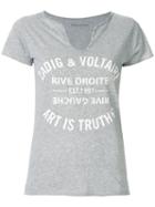 Zadig & Voltaire Short Sleeved T-shirt - Grey