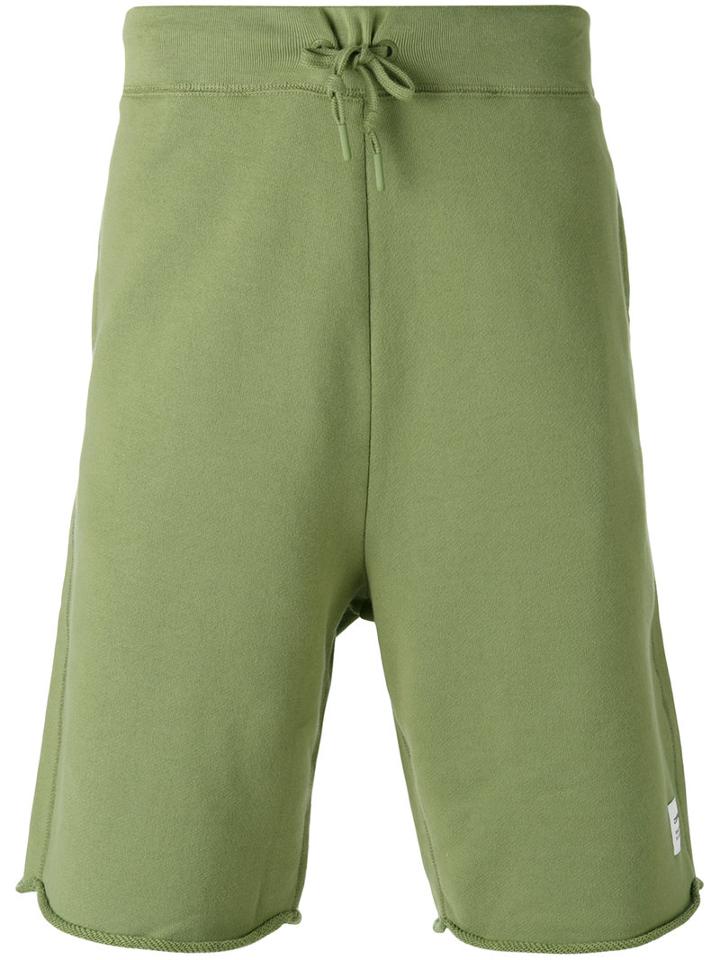 Converse - Cut Off Shorts - Men - Cotton - M, Green, Cotton