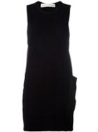 Isabel Benenato - Long Vest - Women - Leather/spandex/elastane/viscose - 42, Women's, Black, Leather/spandex/elastane/viscose