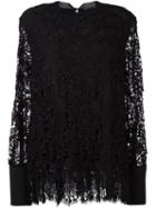 Ermanno Scervino Lace Flared Blouse
