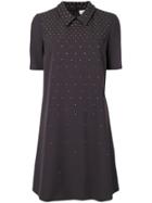 Mantu Short Shift Dress - Grey
