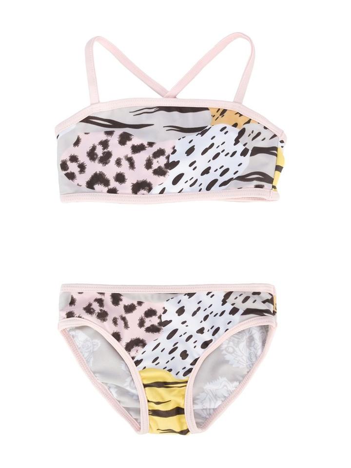 Kenzo Kids - Animal Print Bikini - Kids - Polyamide/spandex/elastane - 24 Mth