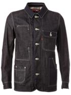 Junya Watanabe Comme Des Garçons Man Stitching Detail Denim Jacket