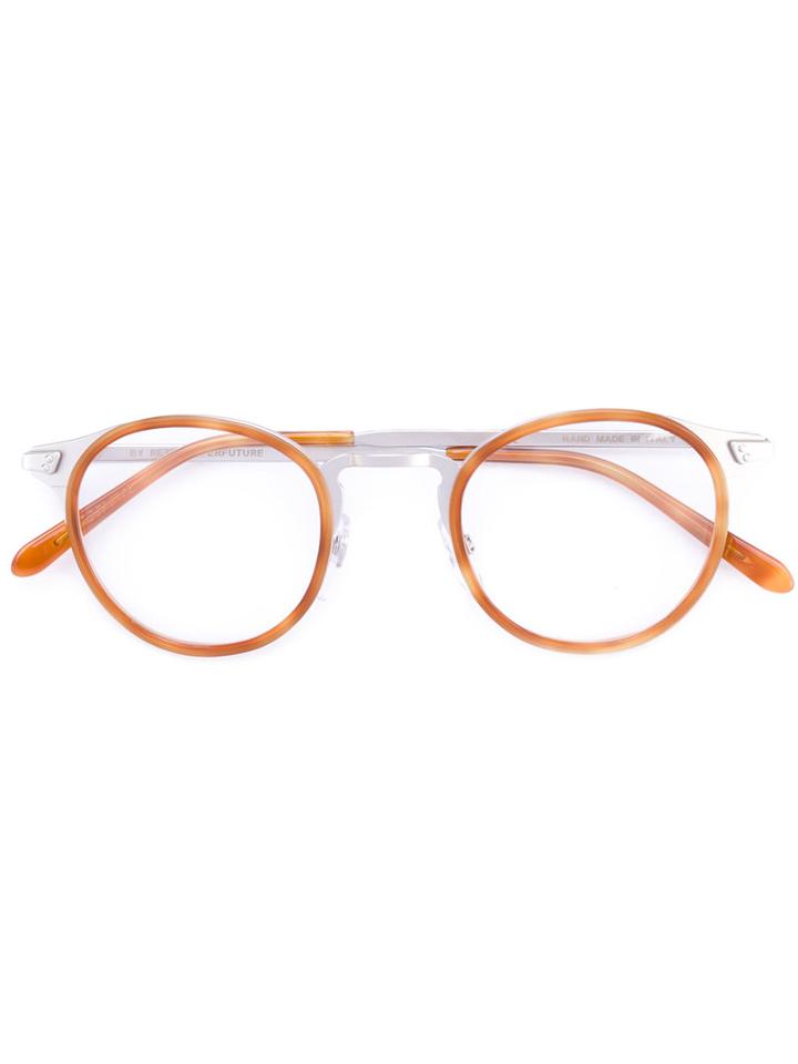 Retrosuperfuture - Round Frames - Men - Acetate - One Size, Nude/neutrals, Acetate