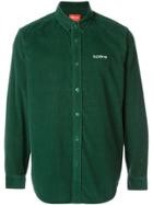Supreme Corduroy Button Up Shirt - Green