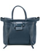 Tod's Double T Medium Shopping Bag - Blue