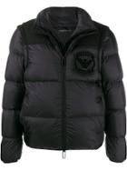 Emporio Armani Layered Padded Jacket - Black