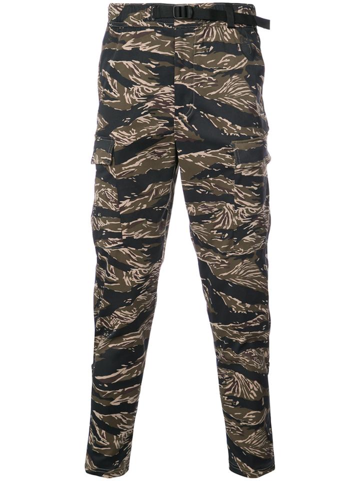 Nike Nikelab Tiger Camo Print Trousers - Green