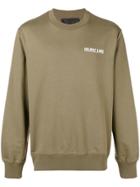Helmut Lang Logo Sweatshirt - Green