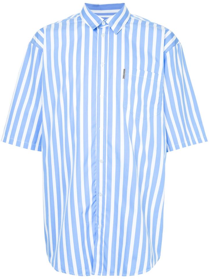 Martine Rose Striped Shirt - Blue