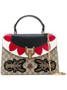 Gucci Fox Head Shoulder Bag - Black