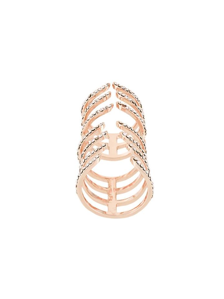 Federica Tosi 'hook' Ring - Metallic