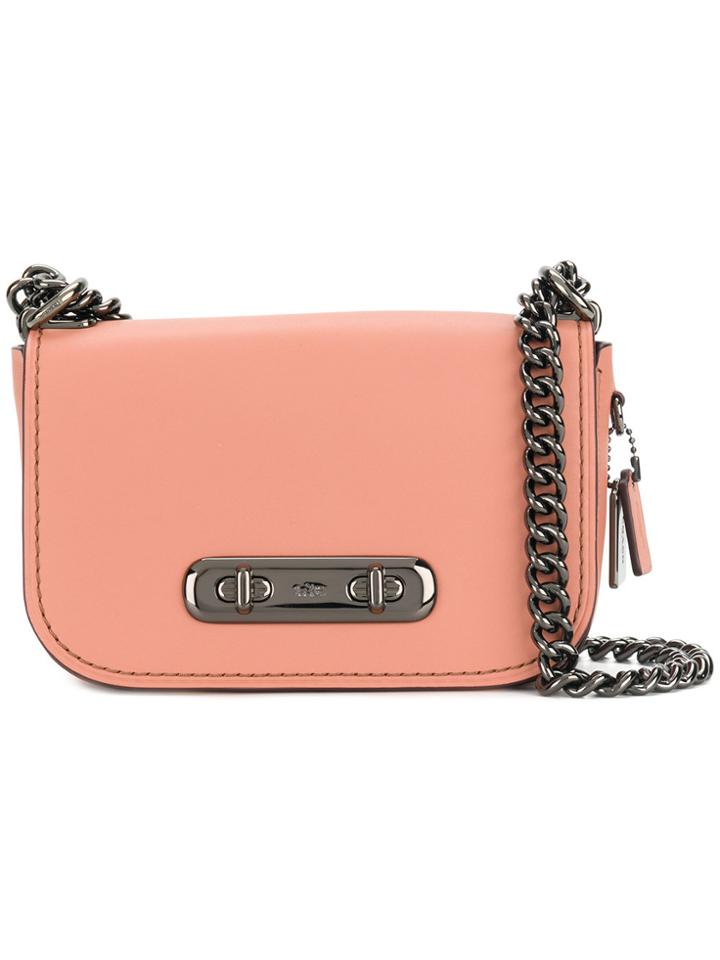 Coach Swagger 20 Shoulder Bag - Pink & Purple