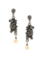 Prada Koala Talisman Earrings - Metallic