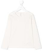 Carrèment Beau - Round Neck Top - Kids - Cotton - 6 Yrs, White