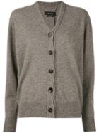 Isabel Marant - Knitted Cardigan - Women - Cotton/wool/yak - 36, Nude/neutrals, Cotton/wool/yak