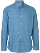 Gieves & Hawkes Paisley Print Shirt - Blue