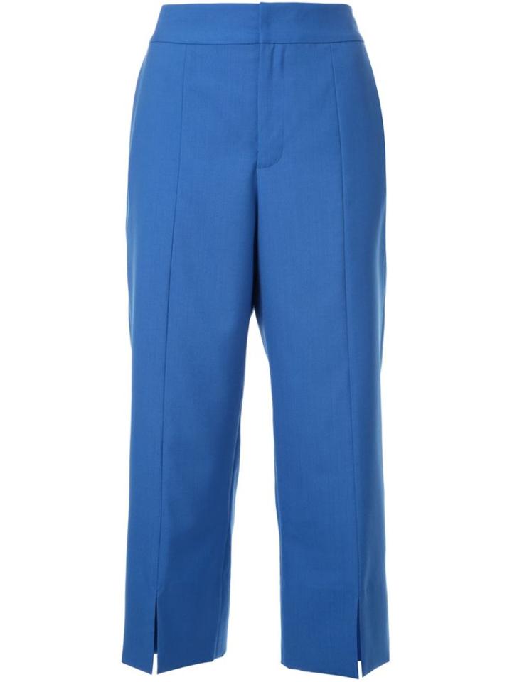 Le Ciel Bleu Straight Cropped Trousers