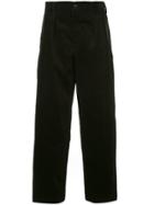 Yohji Yamamoto Straight-leg Trousers - Black