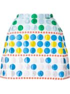 Delpozo Cloqué A-line Skirt