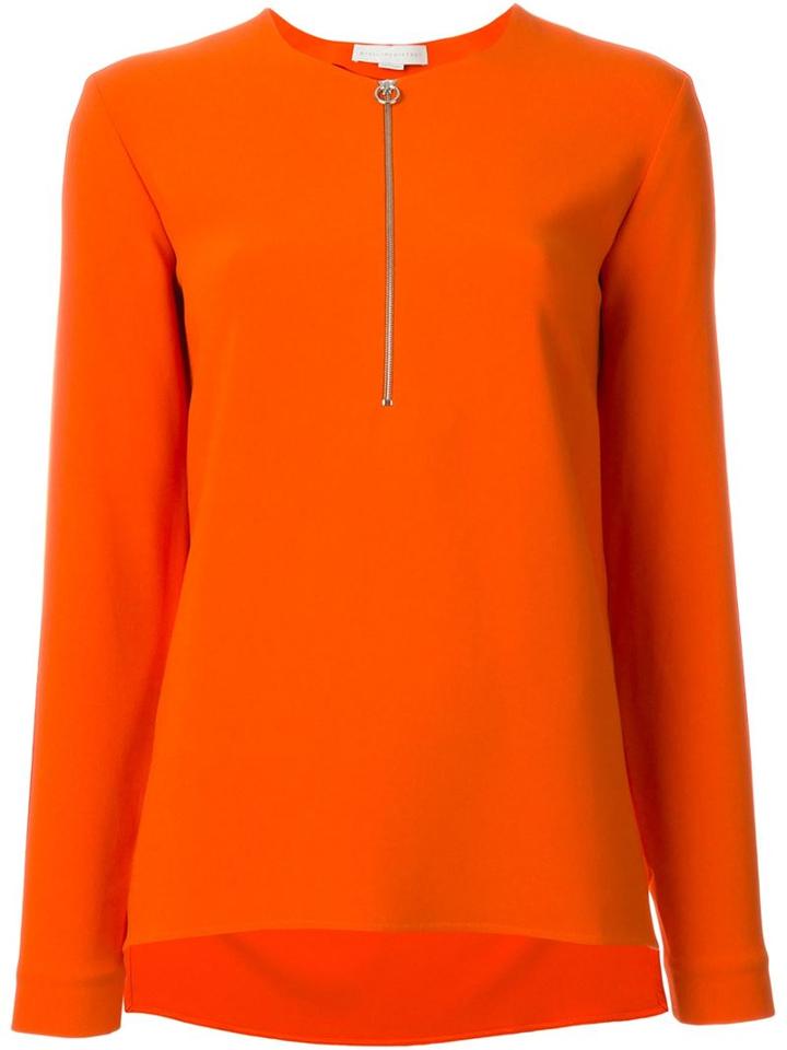 Stella Mccartney Arlesa Top, Women's, Size: 42, Yellow/orange, Viscose/acetate/spandex/elastane