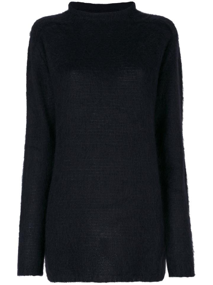 Rick Owens - Knitted Sweater - Women - Polyamide/mohair/merino - One Size, Black, Polyamide/mohair/merino
